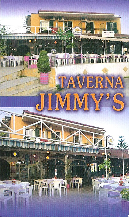 Jimmy's taverna in Moraitica